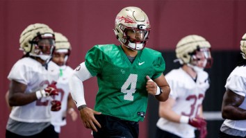 Florida State Prepares QB D.J. Uiagalelei To Throw Interceptions With Unusual Drill At Spring Practice