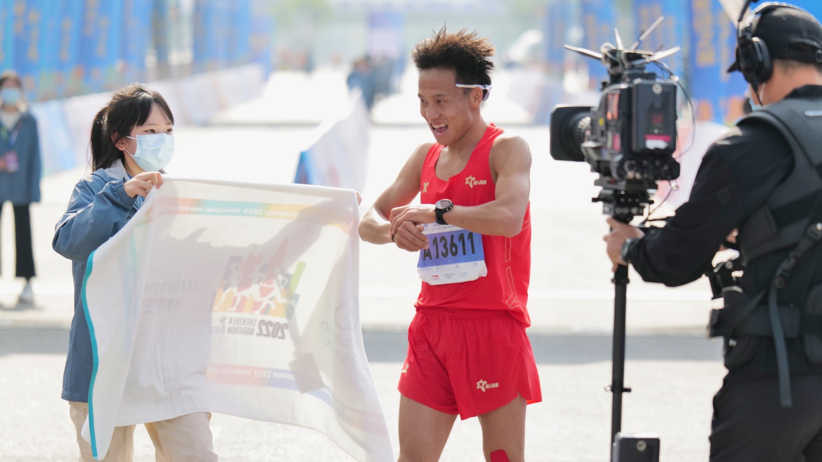 He Jie Chinese marathon runner