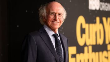 Larry David Says He Eats Snacks In His Bathroom Because He Cannot Escape His Dogs Otherwise