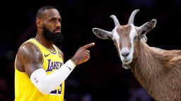 LeBron James Doubles Down That He Is The ‘G.O.A.T.’ During Hilarious Exchange With His Son