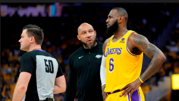 LeBron James Appears To Completely Ignore Lakers Coach Darvin Ham In The Huddle During Latest Loss