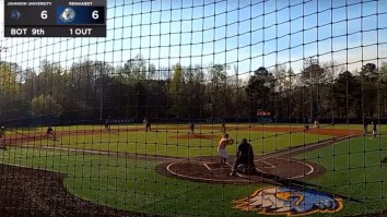 College Baseball Slugger Mashes Walk-Off Grand Slam After Getting Hit In Face By 100mph Fastball