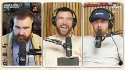 Andrew Santino And Travis Kelce Tell Hilarious Story Of Rob McElhenney Losing His Absolute Mind While Golfing