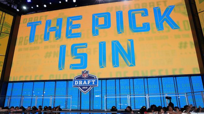 nfl draft the pick is in graphic