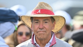 Nick Saban Refuses To Fully Retire And Was Spotted Recruiting For Alabama At Spring Game