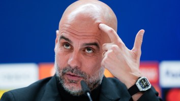 Pep Guardiola Wore A Rare $1M Richard Mille Watch To Flex On Everyone During City’s UCL Match