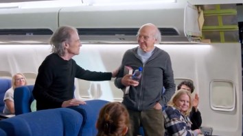 An Emotional Larry David Can Barely Watch Richard Lewis Thank ‘Curb’ Crew On Last Day Of Filming (Video)