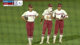 Stanford Softball Robbed By Ump Show After Abysmal Obstruction Call Leads To Extra-Inning Loss