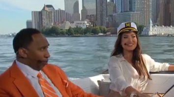 Stephen A. Smith Addresses Rumors That He And Molly Qerim Are… Dating?