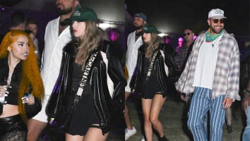 Ice Spice Lights Up Next To Taylor Swift And Travis Kelce In New Video From Dom Dolla At Coachella