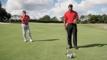 Tiger Woods Teaches How To Hit A Perfect 50-Yard Pitch Shot With 2 Simple Tricks (Video)