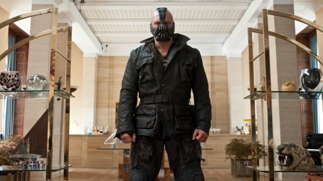 tom hardy as bane in the dark knight rises