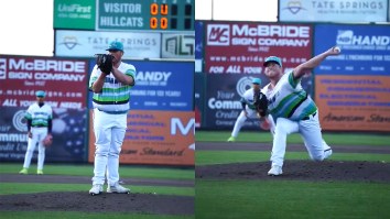 270lb MiLB Pitcher Nicknamed ‘Tugboat’ Mows Down 15 Batters In Six Innings With Stinky Cheddar