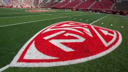 Utah May Have Jumped The Gun And Covered Up Pac-12 With Irrelevant Logo On Football Field