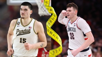Zach Edey And Donovan Clingan Create Tallest National Championship In College Basketball History