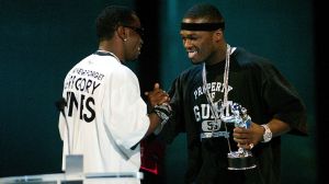 50 cent and diddy at the 2003 mtv awards