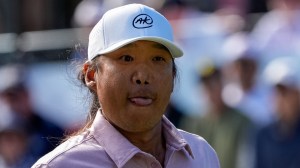 Anthony Kim on the course during a LIV Golf tournament.