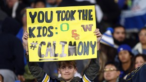 Calimony sign California Golden Bears Football