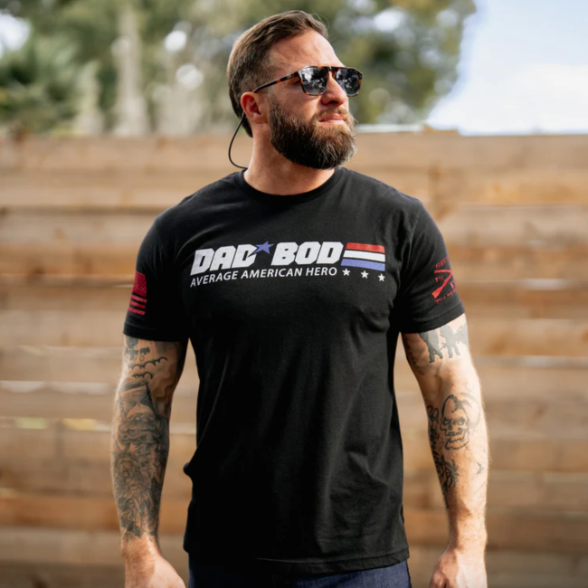 Grunt Style Dad Bod T-Shirt for Father's Day