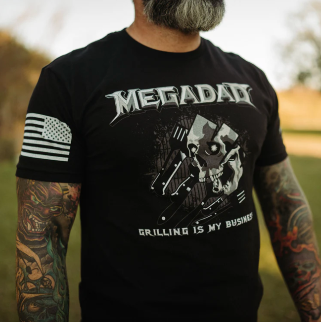 Grunt Style Megadad T-Shirt for Father's Day