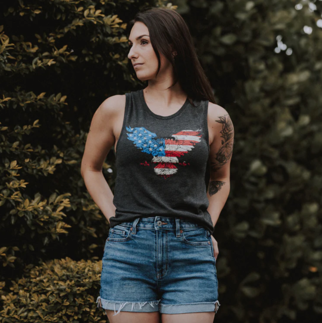 Grunt Style Women's Freagle Everyday Tank for 4th of July