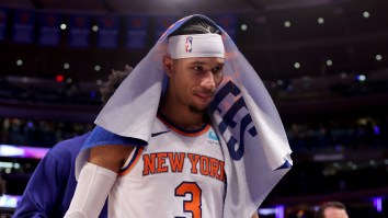 Knicks Fans Give Josh Hart A Standing Ovation After Valiant Playoff Run