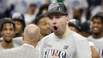 Luka Dončić Tries To Give Away Western Conference Finals MVP Trophy