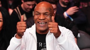 Mike Tyson attends the UFC 300