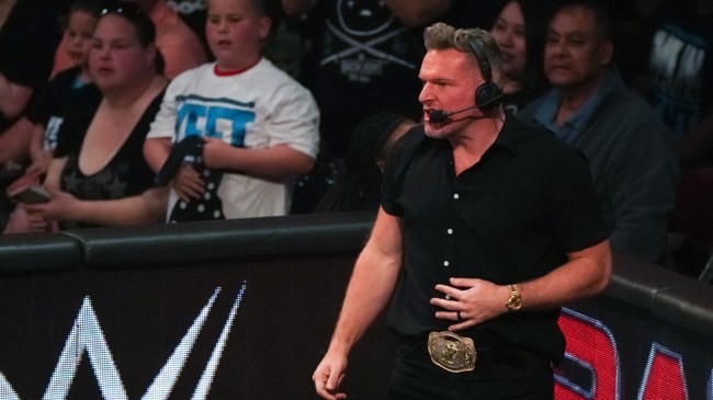 Pat McAfee at WWE Raw.