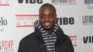 Plaxico Burress poses for a photo.
