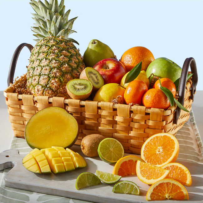 Tropical Fruits Gift Basket