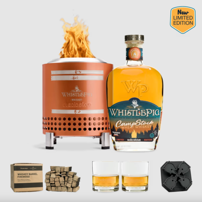 Solo Stove x WhistlePig Whiskey Limited Edition Campstock Kit