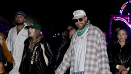 Travis Kelce Reacts To Taylor Swift Playing Song Written About Him With Him In Audience For First Time