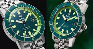 Zodiac Compression Diver Automatic Stainless Steel Watch