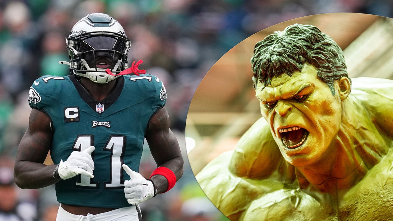 Hulk Abs A.J. Brown Is Insanely Jacked And Built Like The Hulk At OTAs