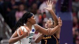 Aliyah Boston Was Shook When 6-Foot-6 Jonquel Jones Wanted ALL The Smoke During WNBA Dust-Up