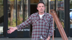 ben affleck out walking in los angeles