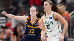 Caitlin Clark Embarrassed By Sabrina Ionescu During Liberty/Fever Game