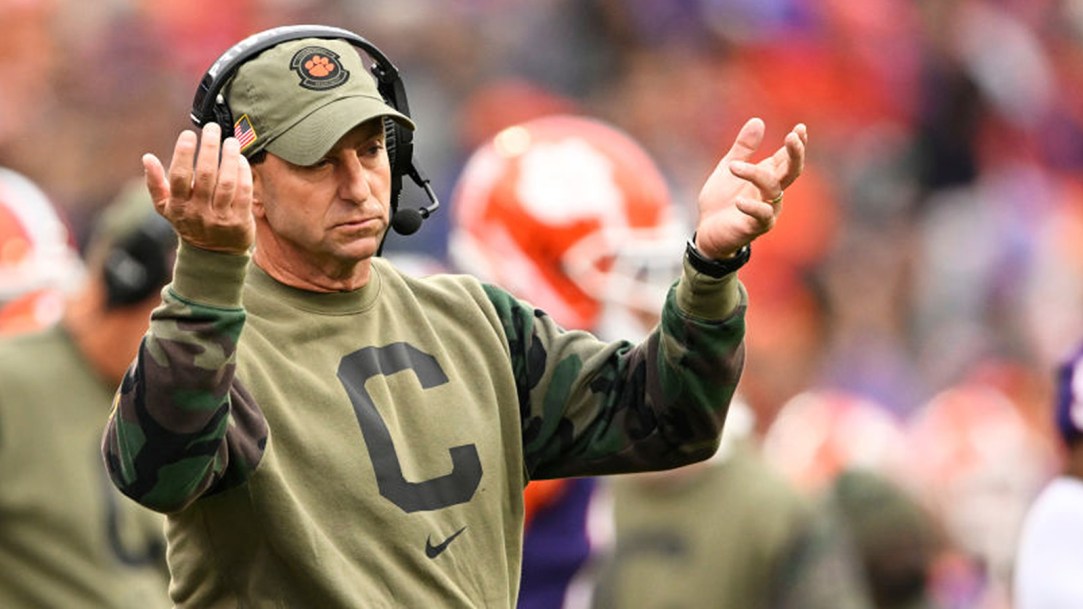 Dabo Swinney Transfer Portal Clemson