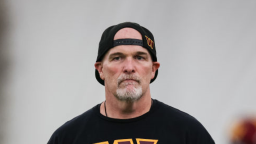 Commanders’ Dan Quinn Under Fire For Redskins-Themed Shirt During Practice