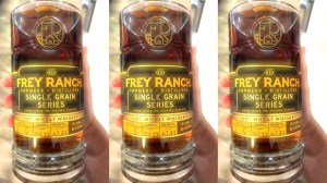 Frey Ranch single grain series 100% wheat whiskey single barrel