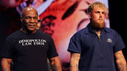 Mike Tyson Shows Off Absurdly Large Boxing Gloves For Jake Paul Fight, Fans React