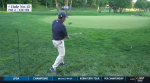 Johnson Wagner of the Golf Channel with the yips in hilarious segment