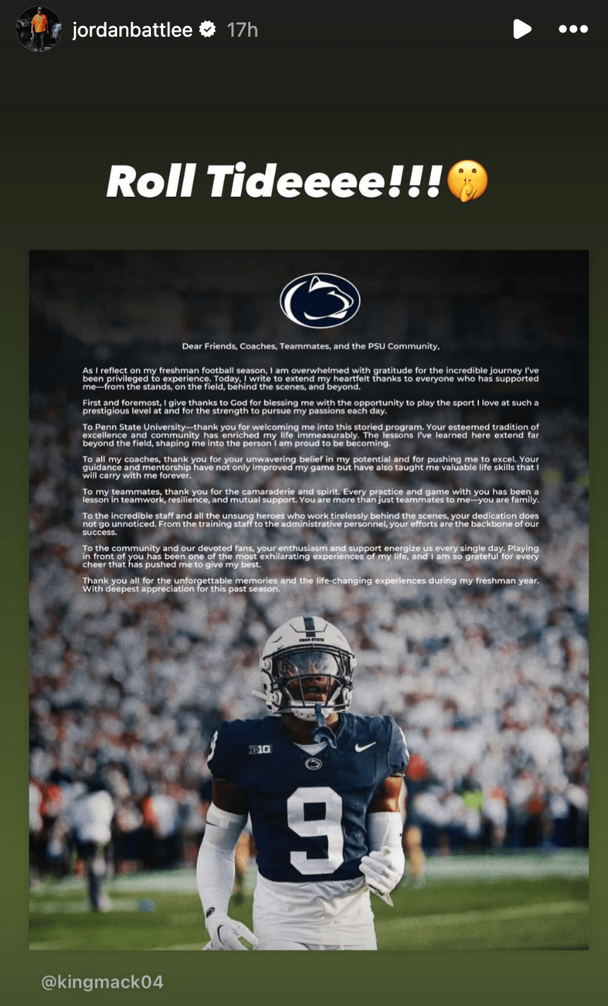 Jordan Battle King Mack Recruiting