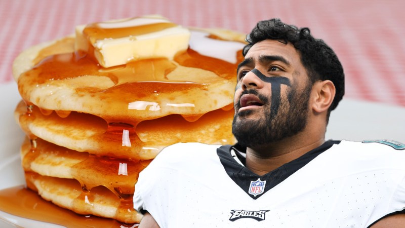 6-Foot-8, 374-Pound Offensive Lineman Jordan Mailata’s Massive Pregame Meals Could Feed A Village