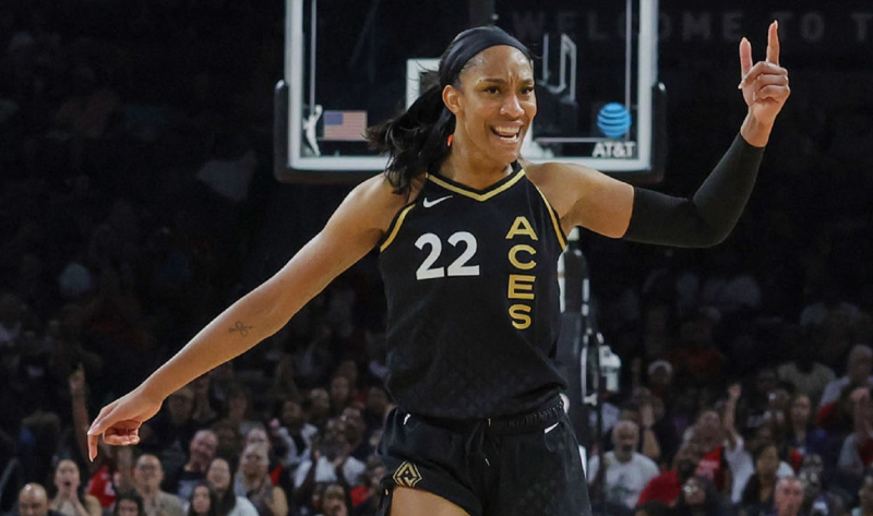 WNBA’s A’ja Wilson Lands Signature Shoe Amid Caitlin Clark/Nike Controversy