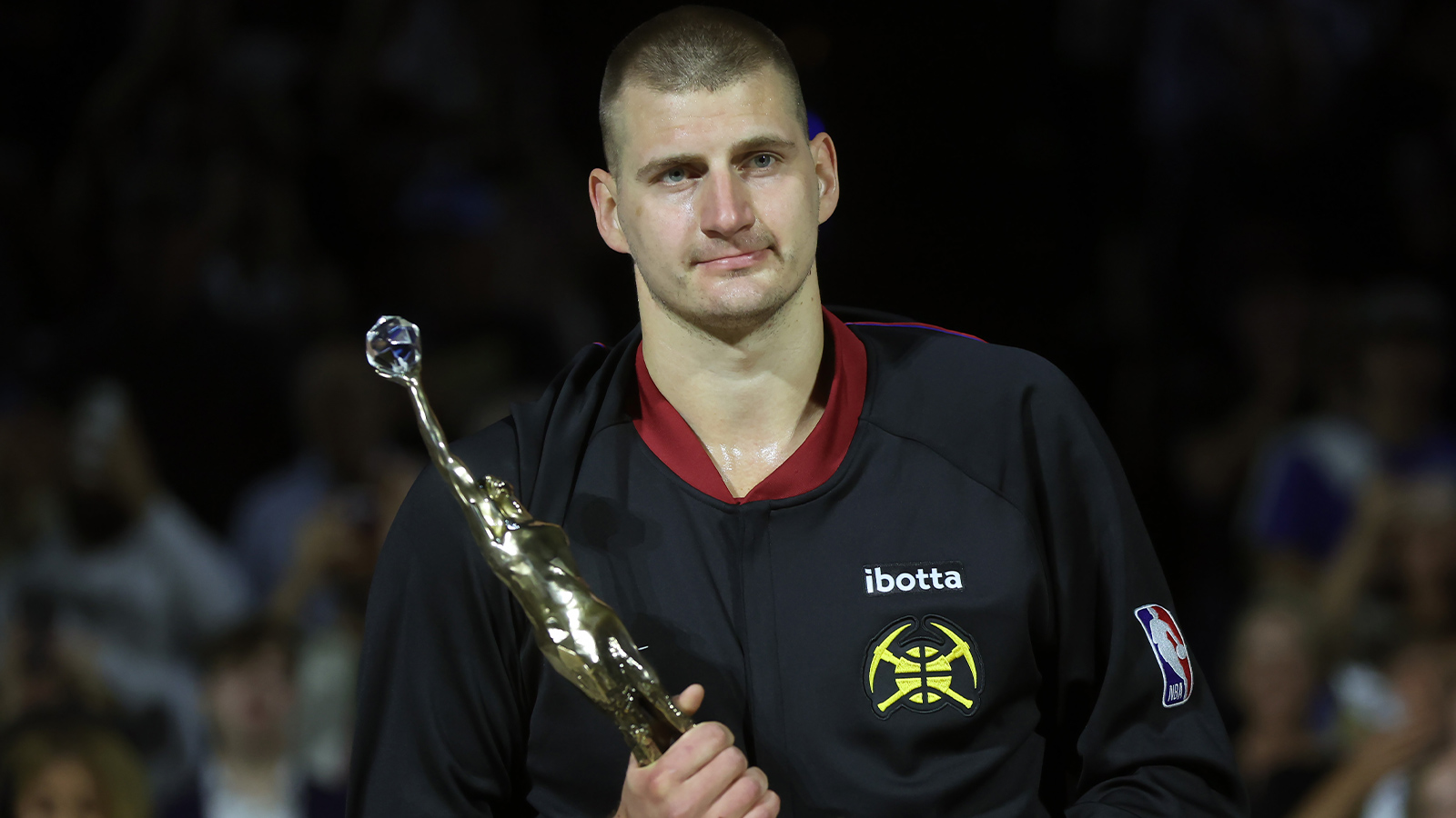 Nikola Jokic Gives His MVP Trophies To His Horses To Use As Toys