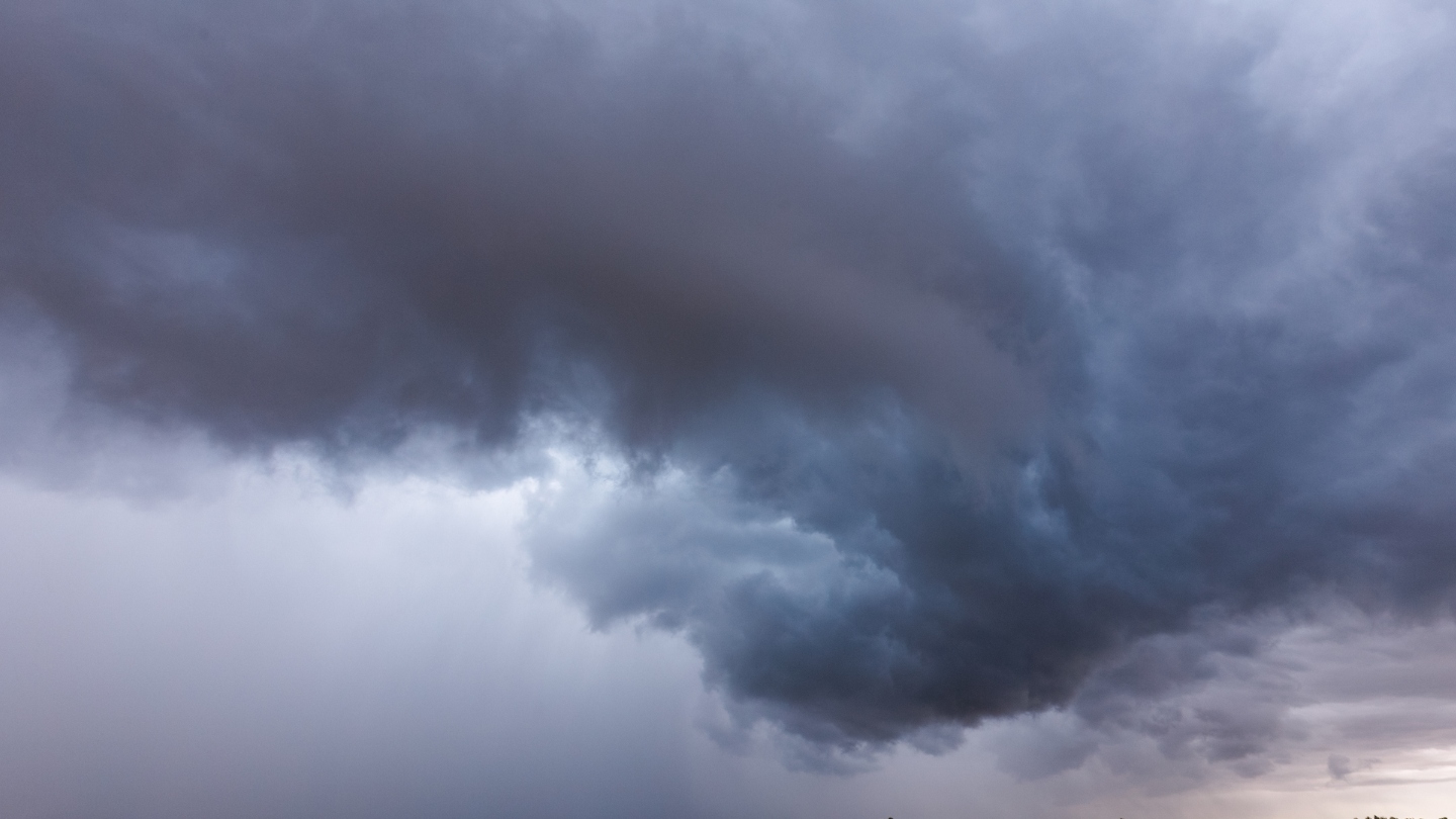 Footage Of Oklahoma Tornado Shows Skies Flash Electric Blue