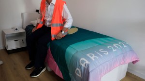 Paris Olympics debut tiny cardboard beds for athletes
