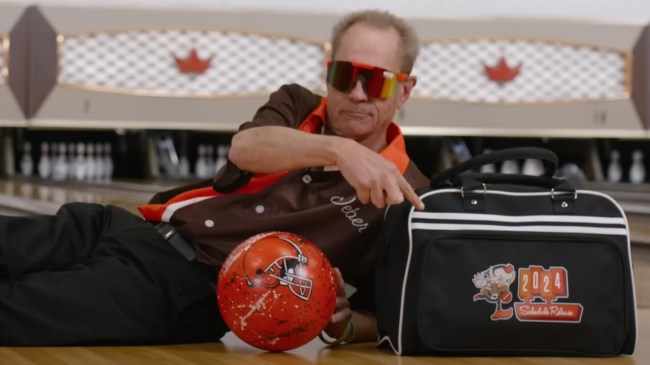 Pete Weber in Browns schedule release video